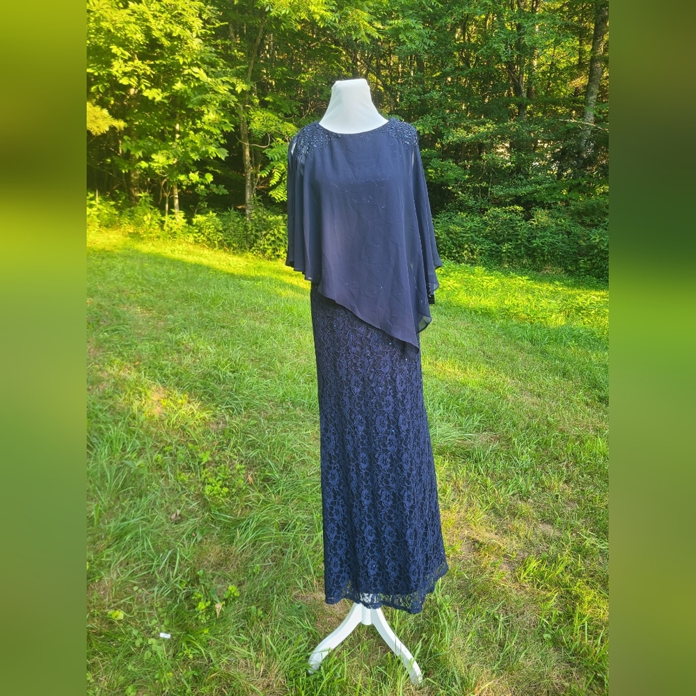 SLYN Cape Dress